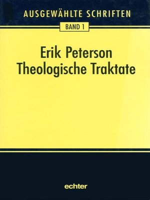 cover image of Theologische Traktate